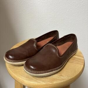 Baretraps Brown Leather Loafers